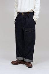 Man British Army Pant Loose Denim