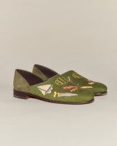 Needlepoint House Shoes