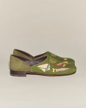 Needlepoint House Shoes