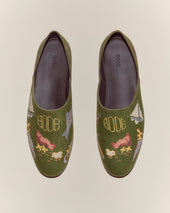 Needlepoint House Shoes