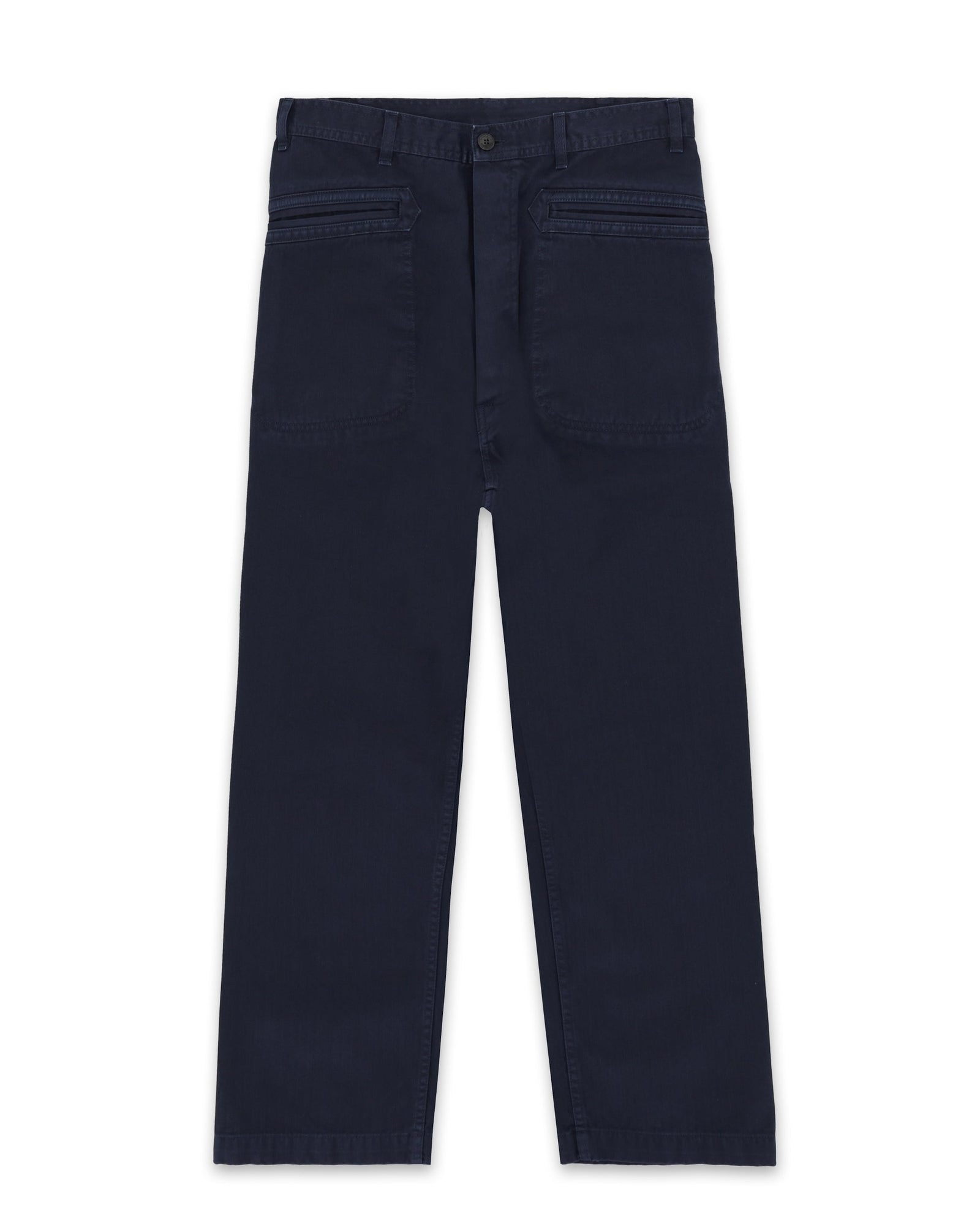 Nemo Pantaloni In Herringbone Di Cotone