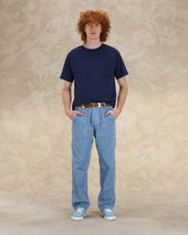 Newfatigue Pantaloni In Bleach Wash