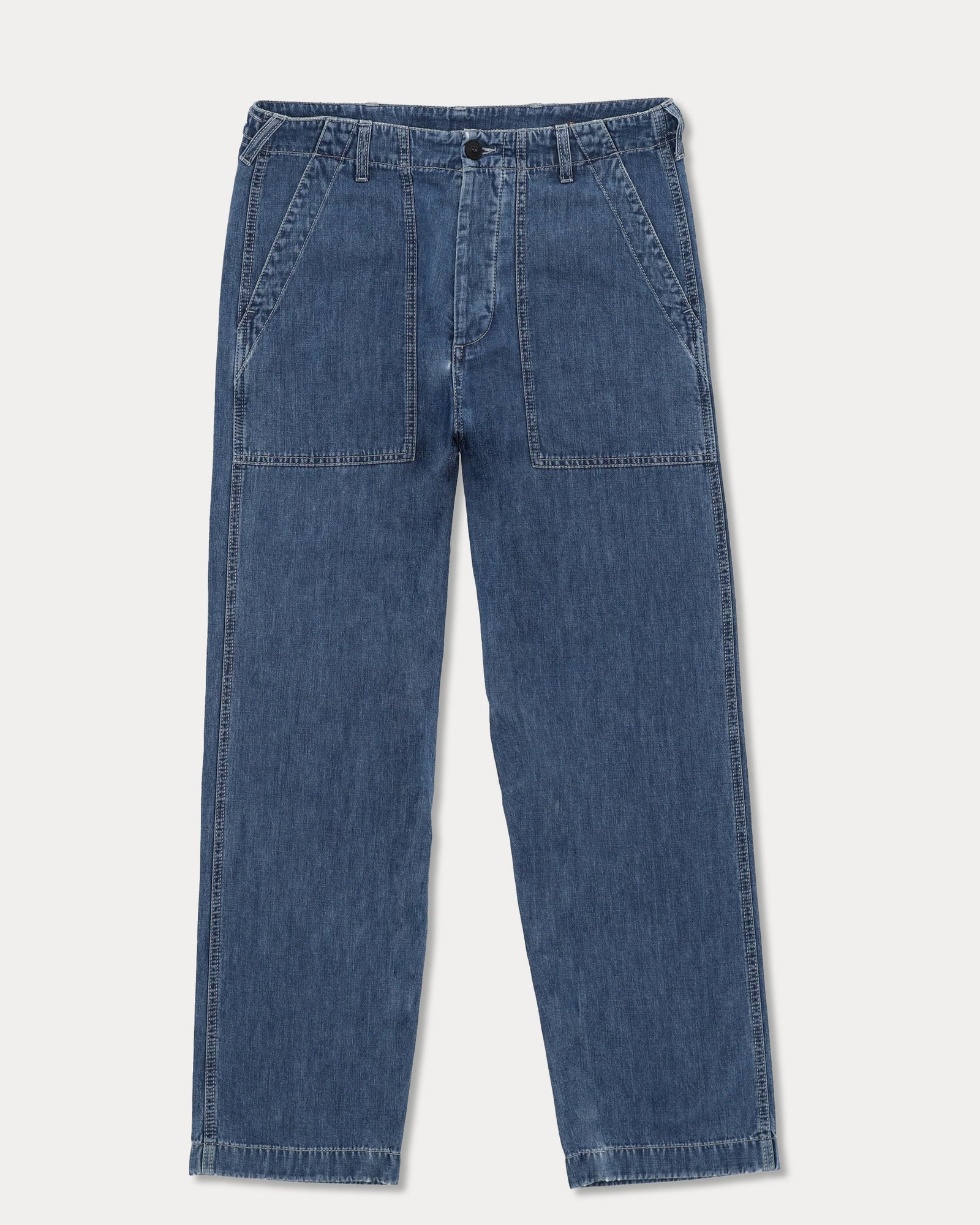 Newfatigue Pantaloni In Stone Wash