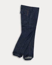 Newfatigue Pantaloni In Indigo Rinse