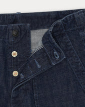 Newfatigue Pantaloni In Indigo Rinse