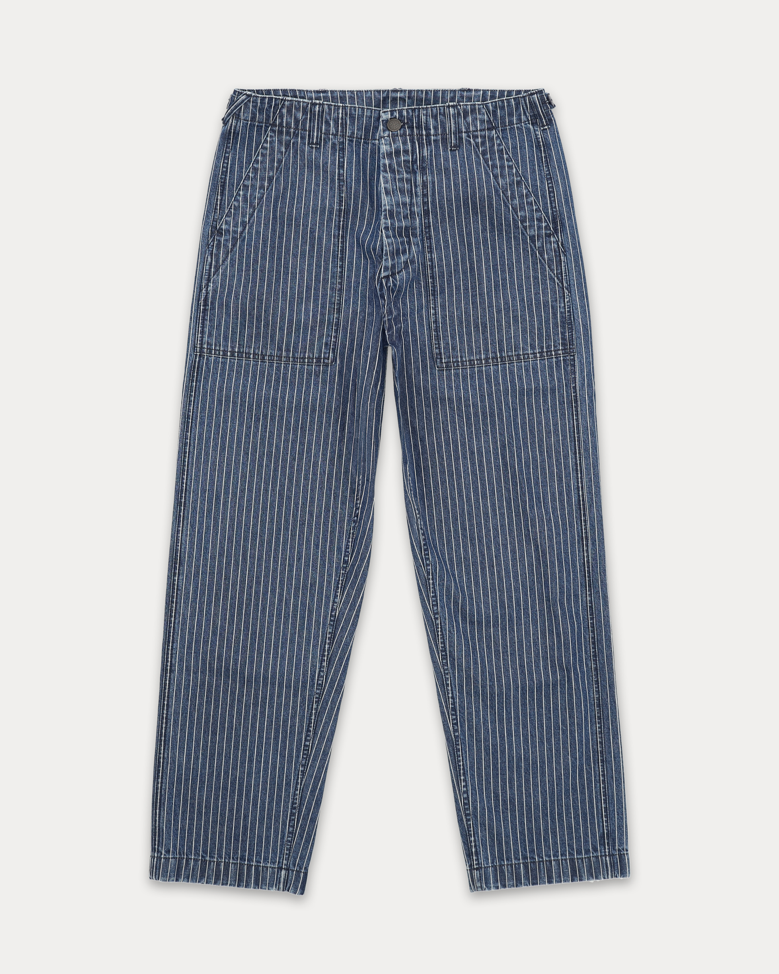 Newfatigue Pantaloni Fatigue In Gessato