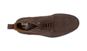 Newquay Dark Brown Suede