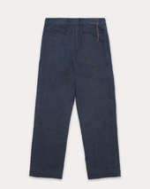 Newyork Pantaloni Con Pences In Lino