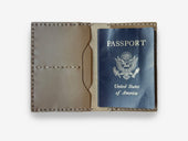 No. 153-GD Passport Case GOGD, Taupe