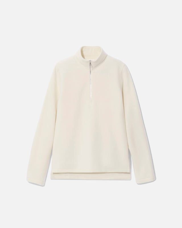 Fleece athletic white