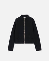 Fleece full zip black