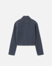 Fleece Polo Ardoise