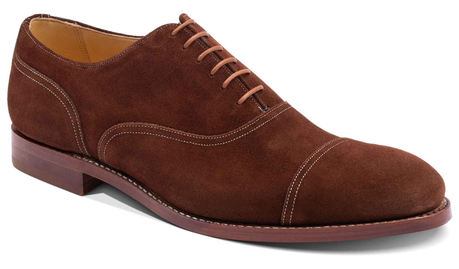 Niven Dark Brown Suede