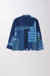 Medium Indigo Patchwork Jacket