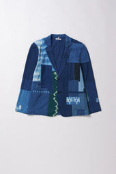 Medium Indigo Patchwork Jacket