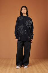 Bandhani Comfort Fit Cotton Shirt