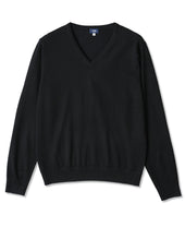 Ff30g V Neck Sweater Super Extra Fine Merino