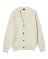 7 Gauge Ribbed Knit Cardigan