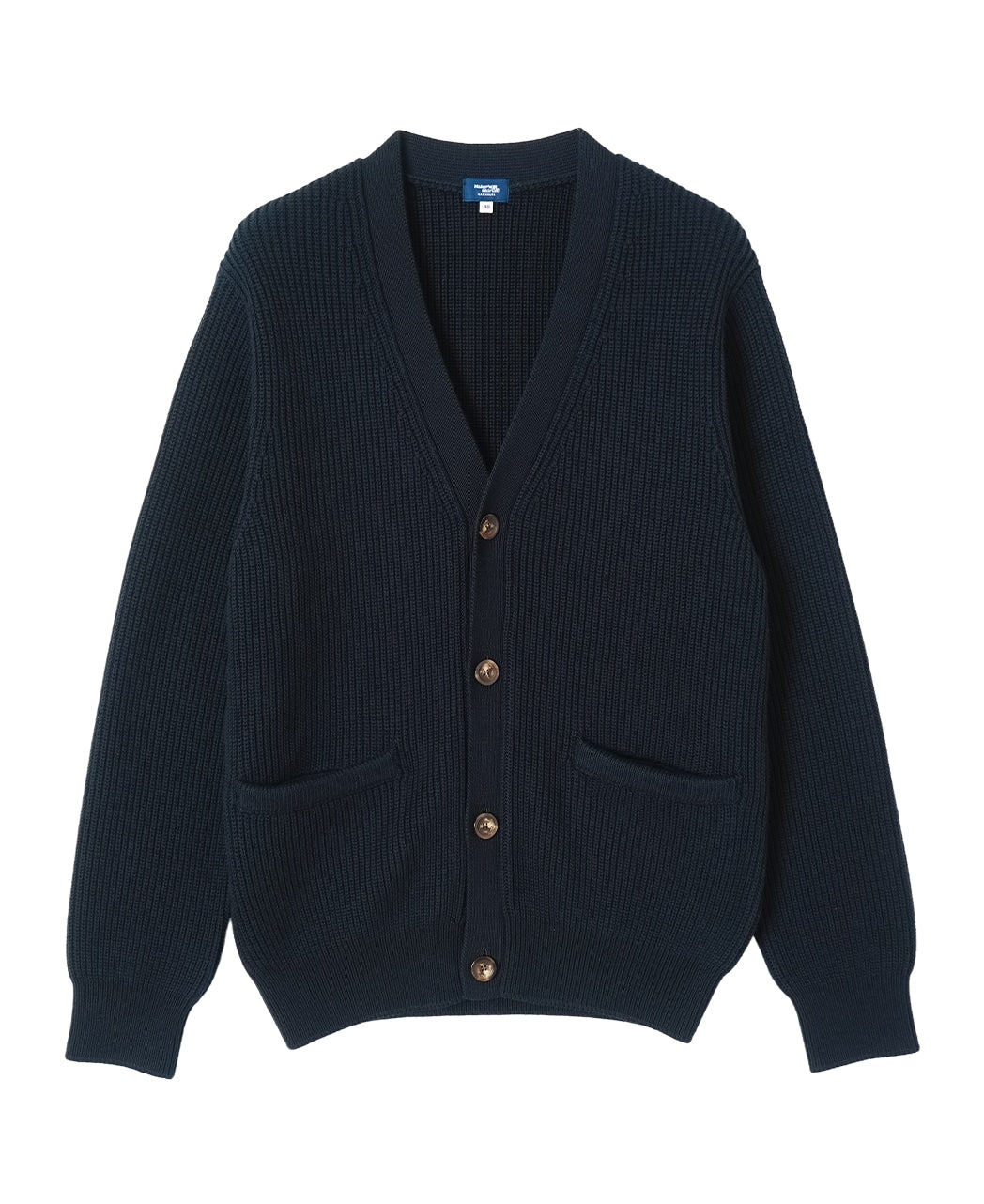 7 Gauge Ribbed Knit Cardigan