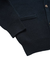 7 Gauge Ribbed Knit Cardigan