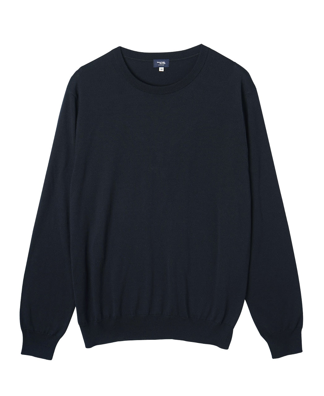 18G Crew Neck Knit Washable Silk