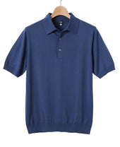 SUVIN GOLD Knit Polo Shirt