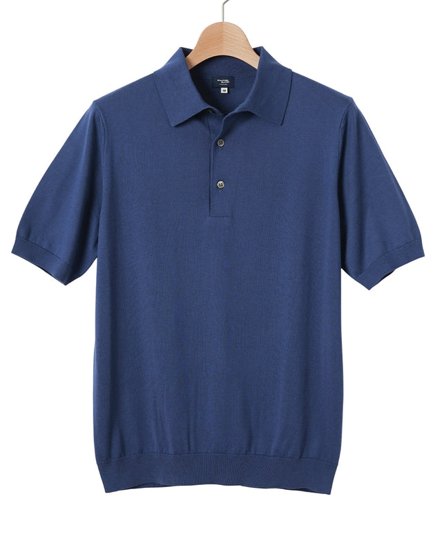SUVIN GOLD Knit Polo Shirt