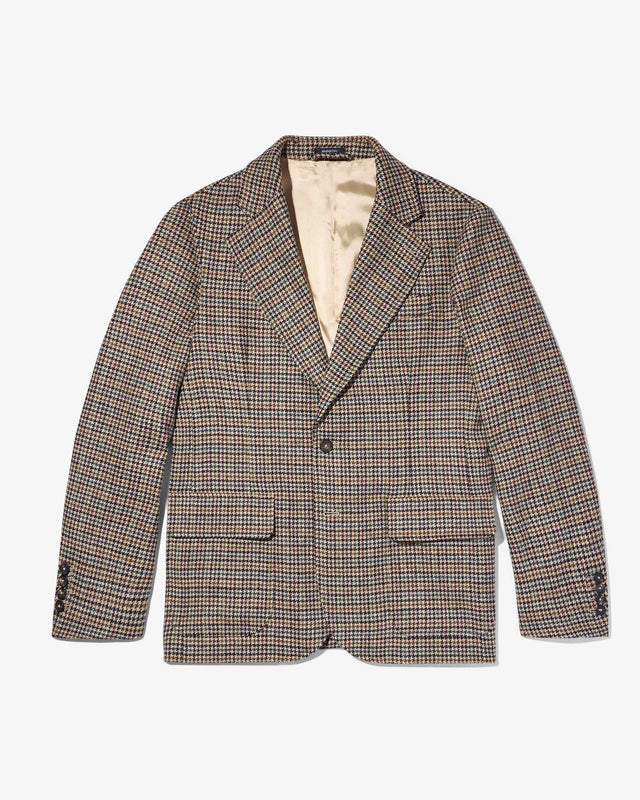 Houndstooth Sack Jacket