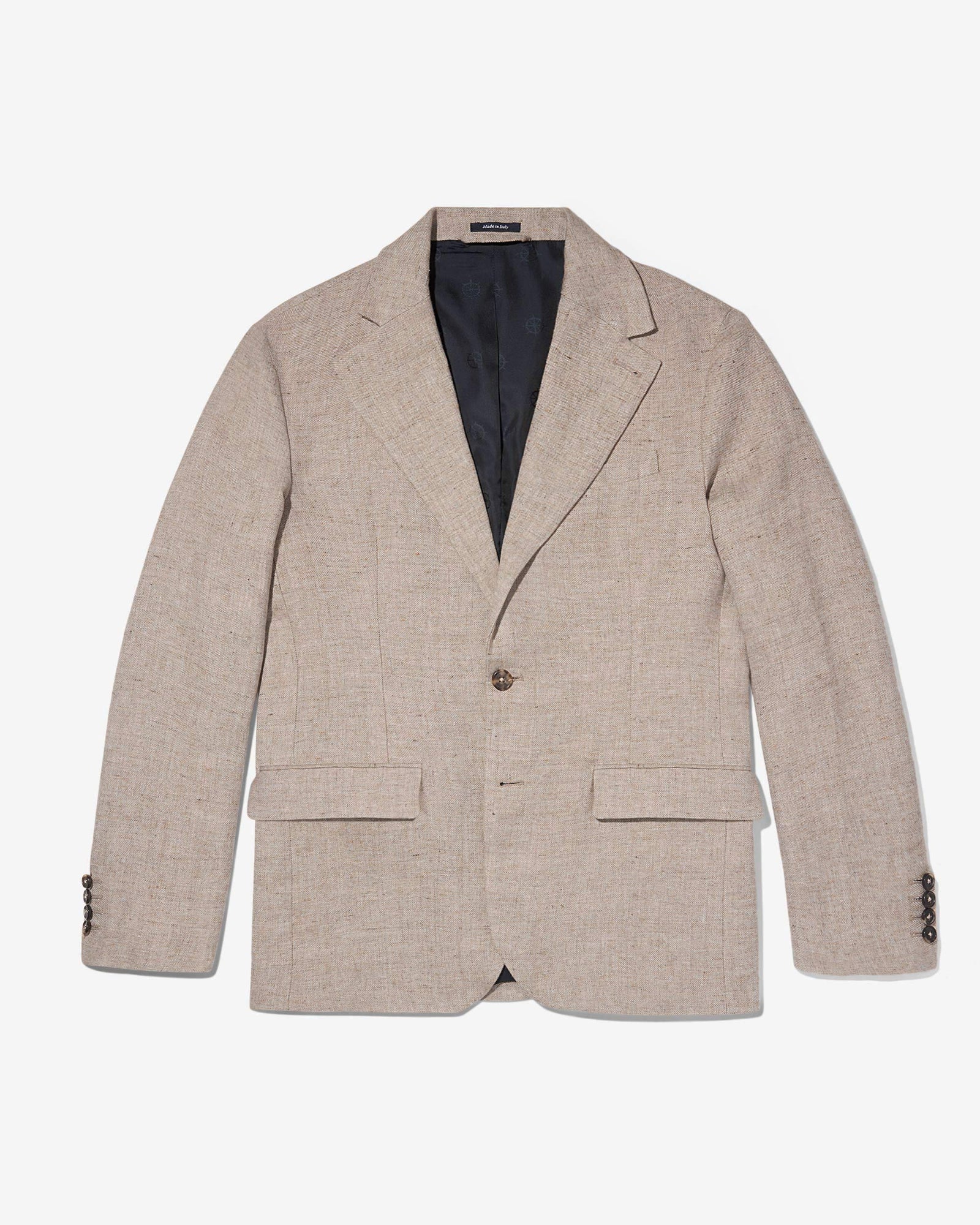 Flanneled Linen Jacket