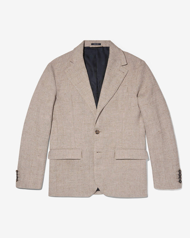 Flanneled Linen Jacket