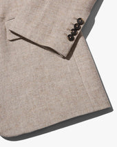 Flanneled Linen Jacket