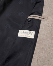 Flanneled Linen Jacket