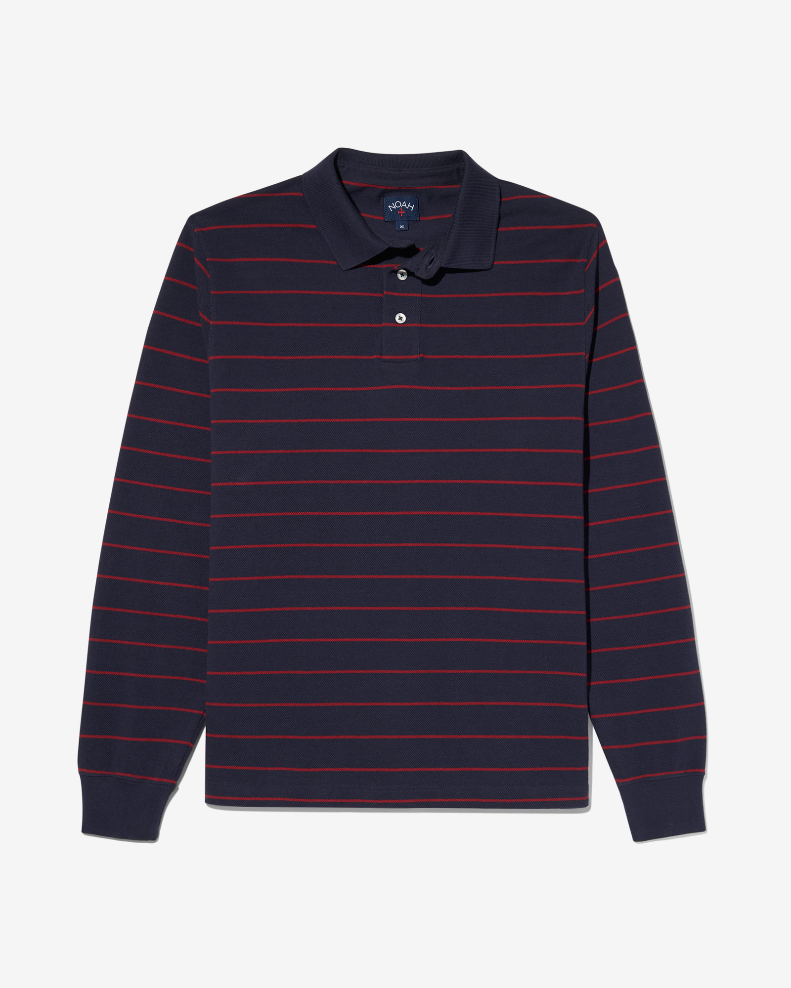 Long Sleeve Pique Polo