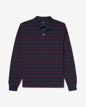 Long Sleeve Pique Polo