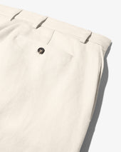 Canvas Single Pleat Trouser