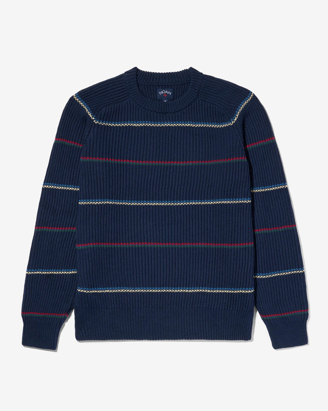 Striped Shaker Sweater