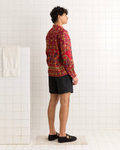 Cherry Paisley Long Sleeve Shirt