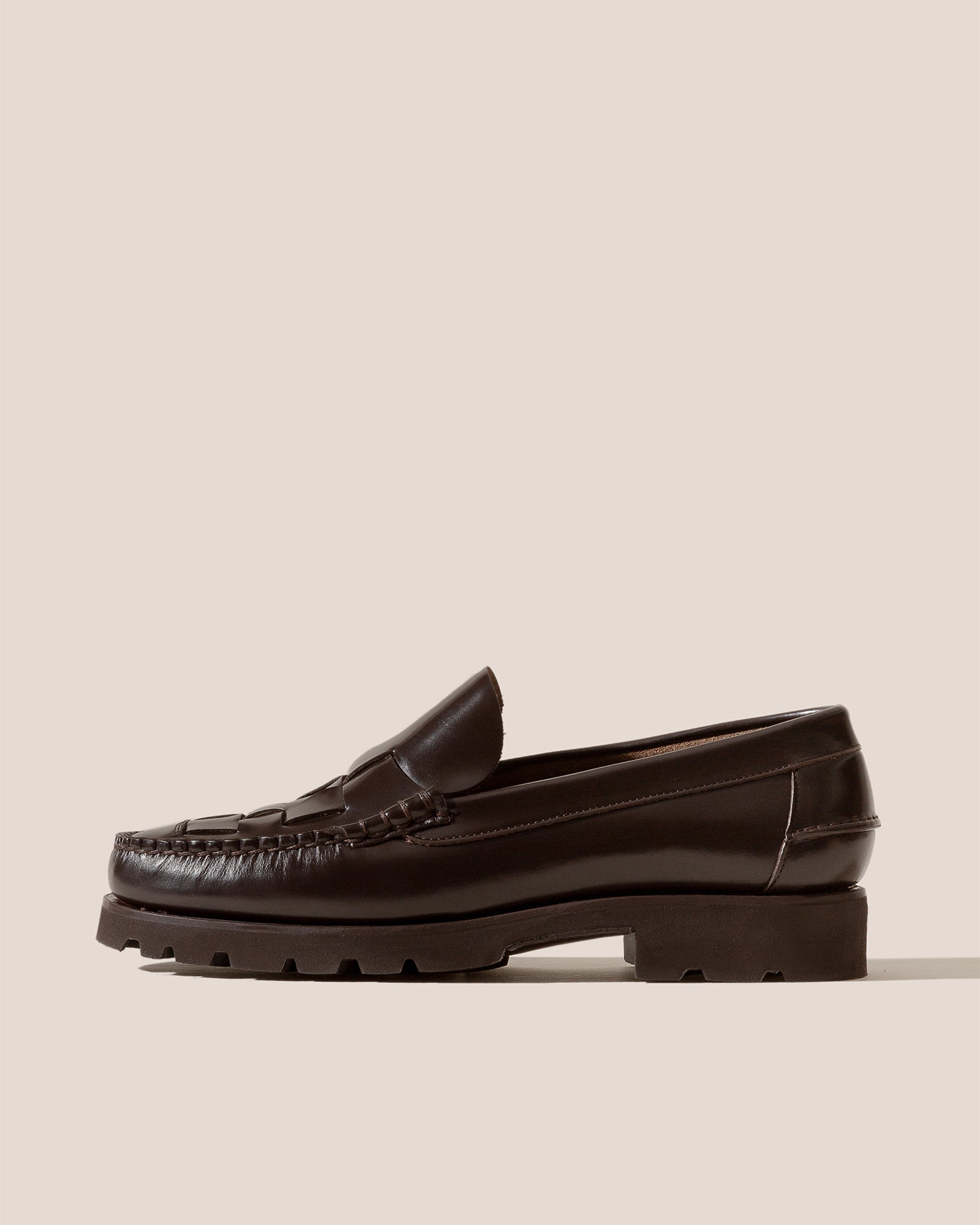 NOMBELA R SPORT - FOR ALL - Tread Sole Interwoven Detail Slip-On Loafer