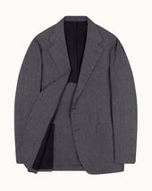 Sport Jacket Grey High Twist Linen