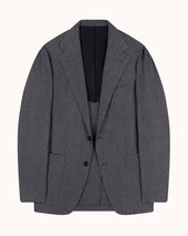 Sport Jacket Grey High Twist Linen
