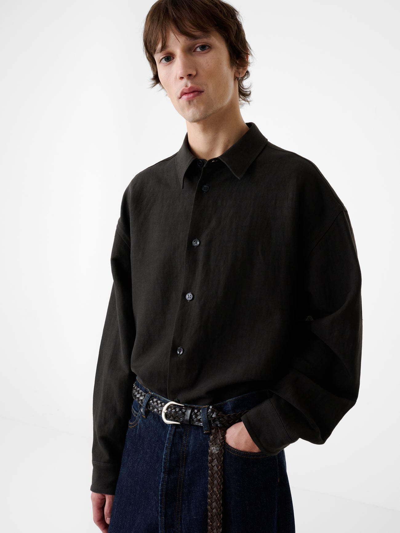 Nostra Shirt In Coal