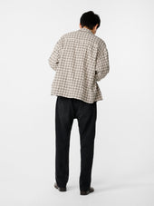 Nostra Shirt In Canvas Check