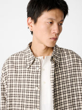 Nostra Shirt In Canvas Check