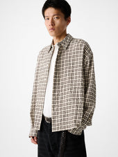 Nostra Shirt In Canvas Check