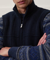 Inis Me In Donegal Full Zip Vest In