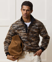 Brushed Wool Rugby Polo