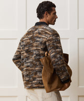 Brushed Wool Rugby Polo
