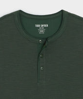 Lightweight Mini Waffle Henley