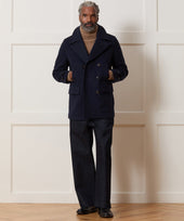 Italian Wool-Alpaca Peacoat