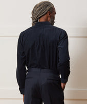 Corduroy Point Collar Shirt